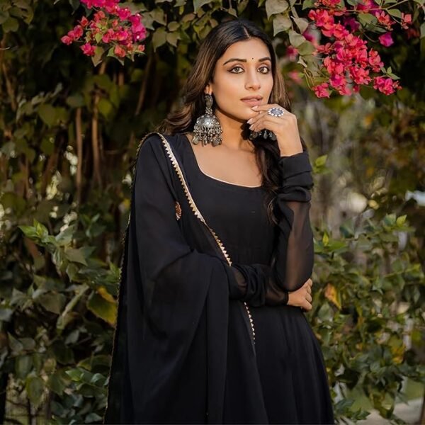Anarkali Kurta And Dupatta Set - Image 5