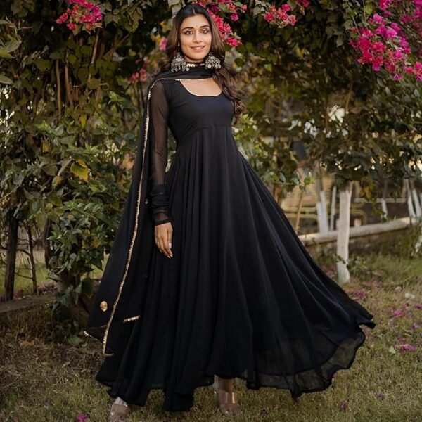 Anarkali Kurta And Dupatta Set - Image 4