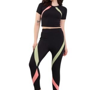 Round Neck Women Top & Bottom Set |