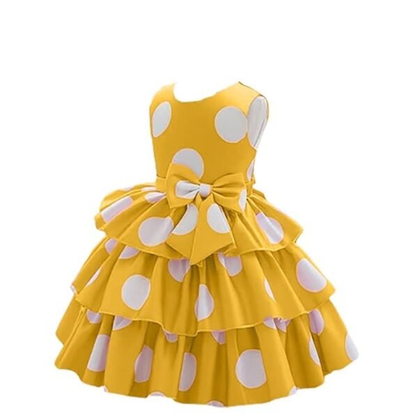 Baby-Girl's Satin frock - Image 4