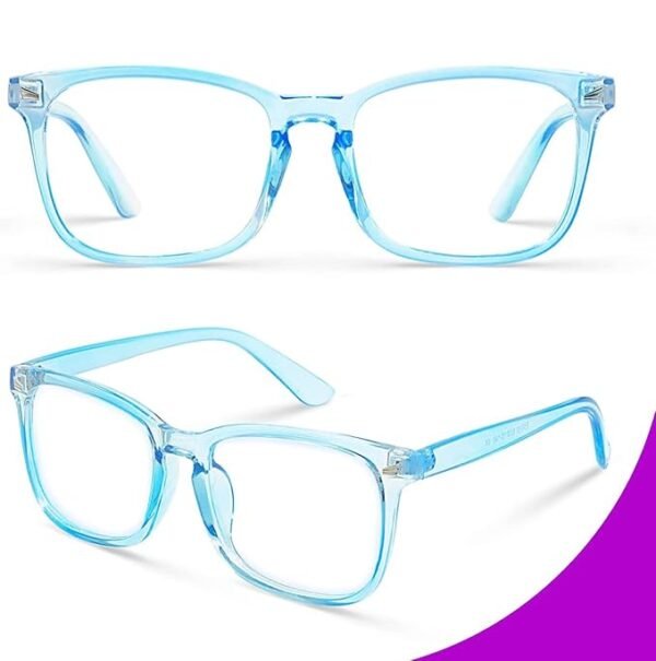 Dervin Clear Lens Square Sunglasses - Image 4