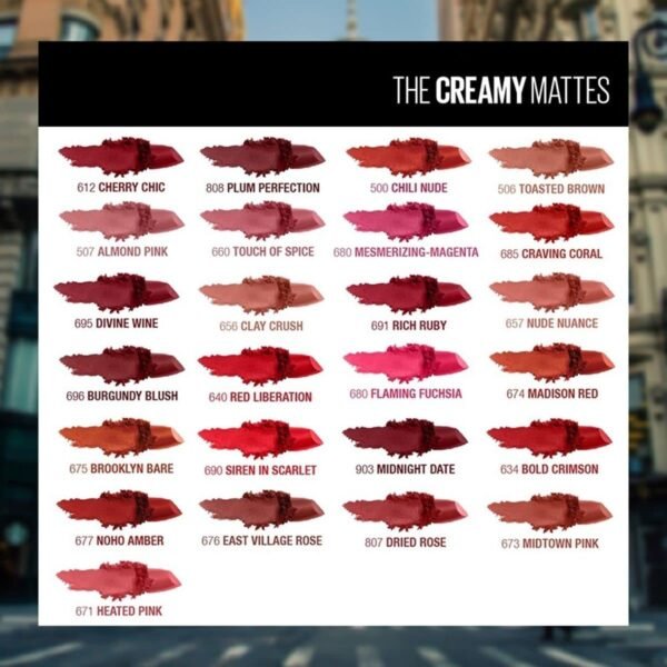 Maybelline New York Matte Lipstick, - Image 2