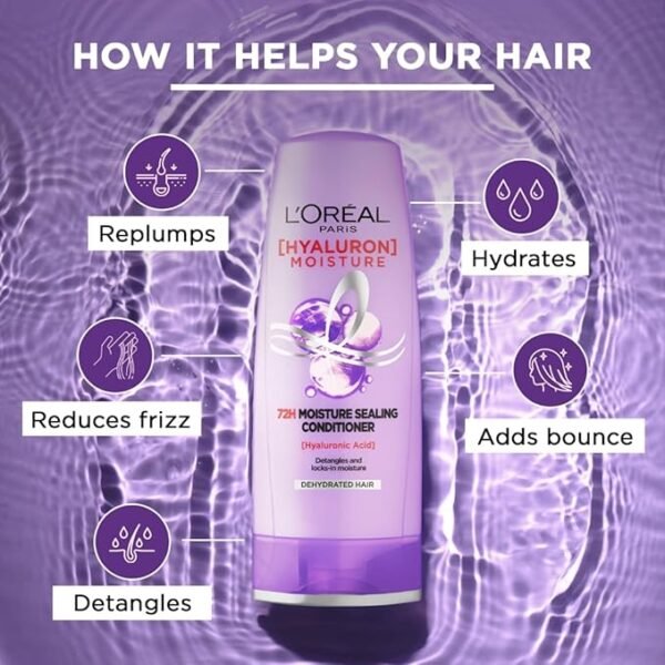 L'Oreal Paris Hyaluron  Shampoo - Image 4