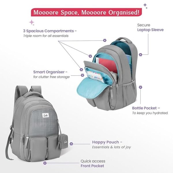 School Backpack For Girls - Image 5
