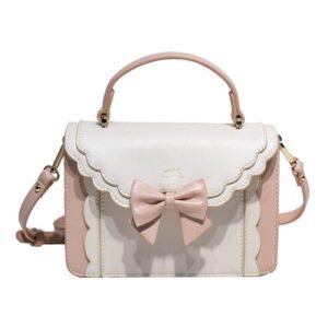 Peach Pink hand bag