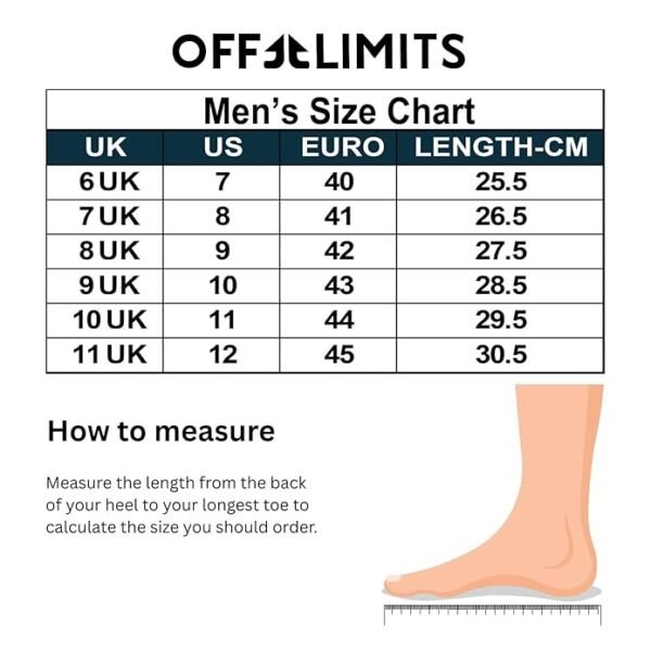 OFF LIMITS Men Booster Running Shoes- - Image 3