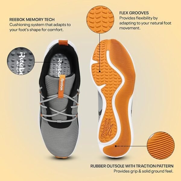 Reebok Men's Comfort Infused Running Shoe - Image 4