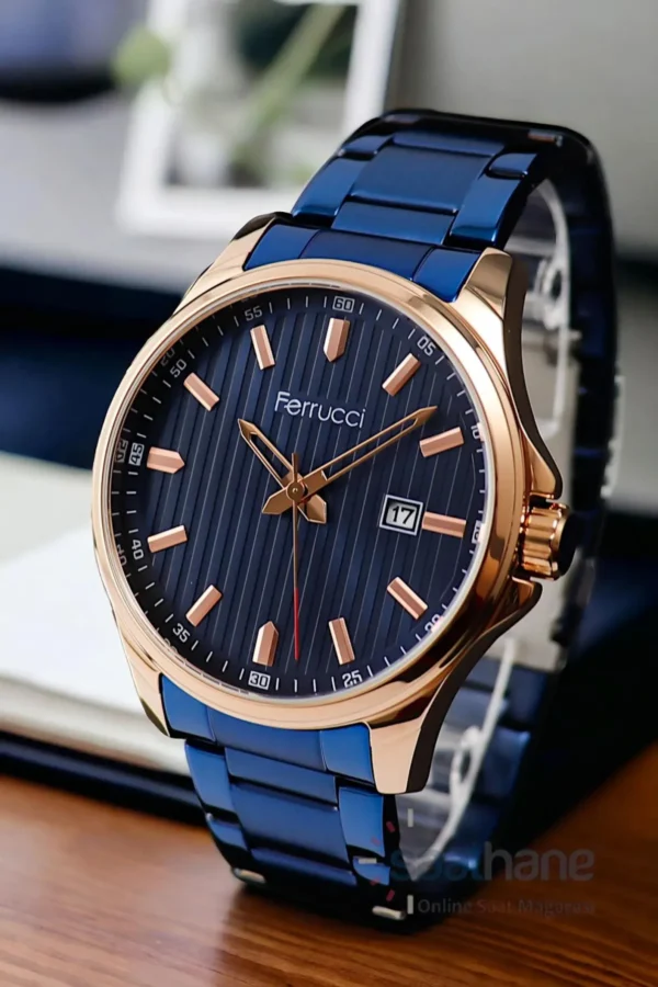 Casual Party-Wear Leather  Watch for Men